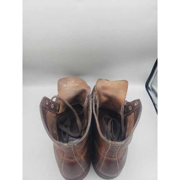 Wolverine 1000 Mile Men 9.5 Plain-Toe Original Boot - Brown - Picture 7 of 16